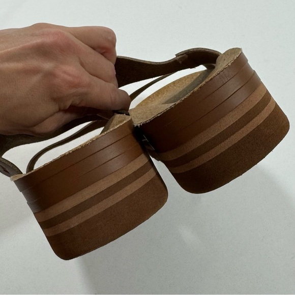 Reef Cushion Vista Hi Sandals Brown - Picture 4 of 7